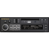 Zwarte Pioneer-autostereo met grote volumeknop links, knoppenpaneel, USB-poort bovenaan en display met 'BT/USB/APP'
