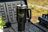 Camplife CampSteel Trinkflasche mit Strohhalm 1,2 l Smoke