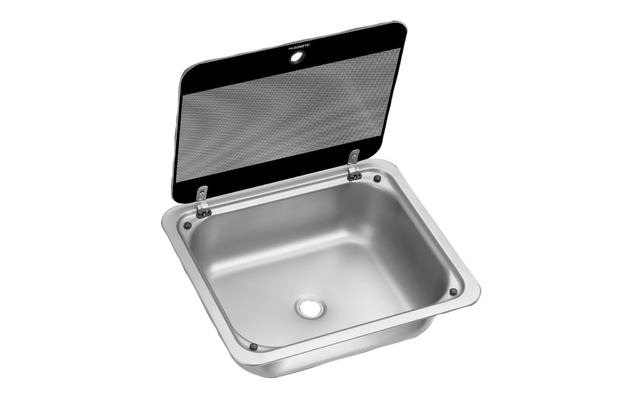 Dometic SNG 4133 Corner sink with glass cover 410 x 335 mm