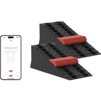 Kyle Camping Level9 Nivellierkeile inkl. Intuitiv App-gesteuertes Nivelliersystem f&uuml;r bis zu 5 Tonner