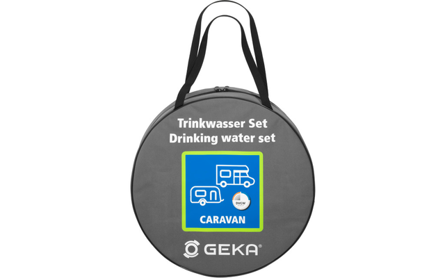 Juego de agua potable GEKA plus caravana con manguera TW de 5 m
