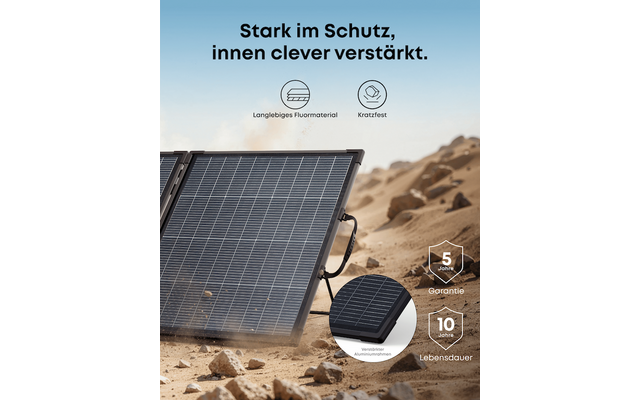 Produktbild Anker Solix PS Serie Solarpanel faltbar mit beidseitiger Energiegewinnung 1