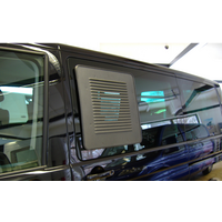 Rejilla de ventilaci&oacute;n de aluminio apto para VW Bus T6 ventana corredera derecha H&uuml;lsberg