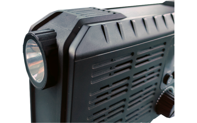 PowerPlus Ox Radio à manivelle avec solaire / powerbank / USB et lampe