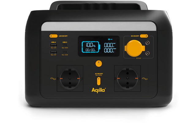 Produktbild Aqiila Powerbird S600V2 Powerstation 600 W 512 Wh 1
