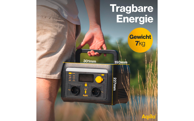 Produktbild Aqiila Powerbird S600V2 Powerstation 600 W 512 Wh 1