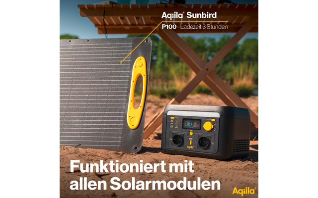 Produktbild Aqiila Powerbird S600V2 Powerstation 600 W 512 Wh 1