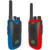 Kleines Produktbild Kidywolf Kidytalk Walkie-Talkies mit Taschenlampe 2 St&uuml;ck blau und rot 1