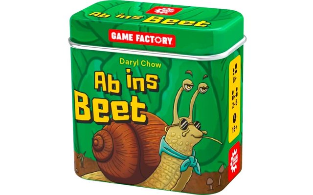 Product afbeelding Game Factory Ab ins Beet Kartenspiel f&uuml;r 2-5 Spieler ab 8 Jahren 1