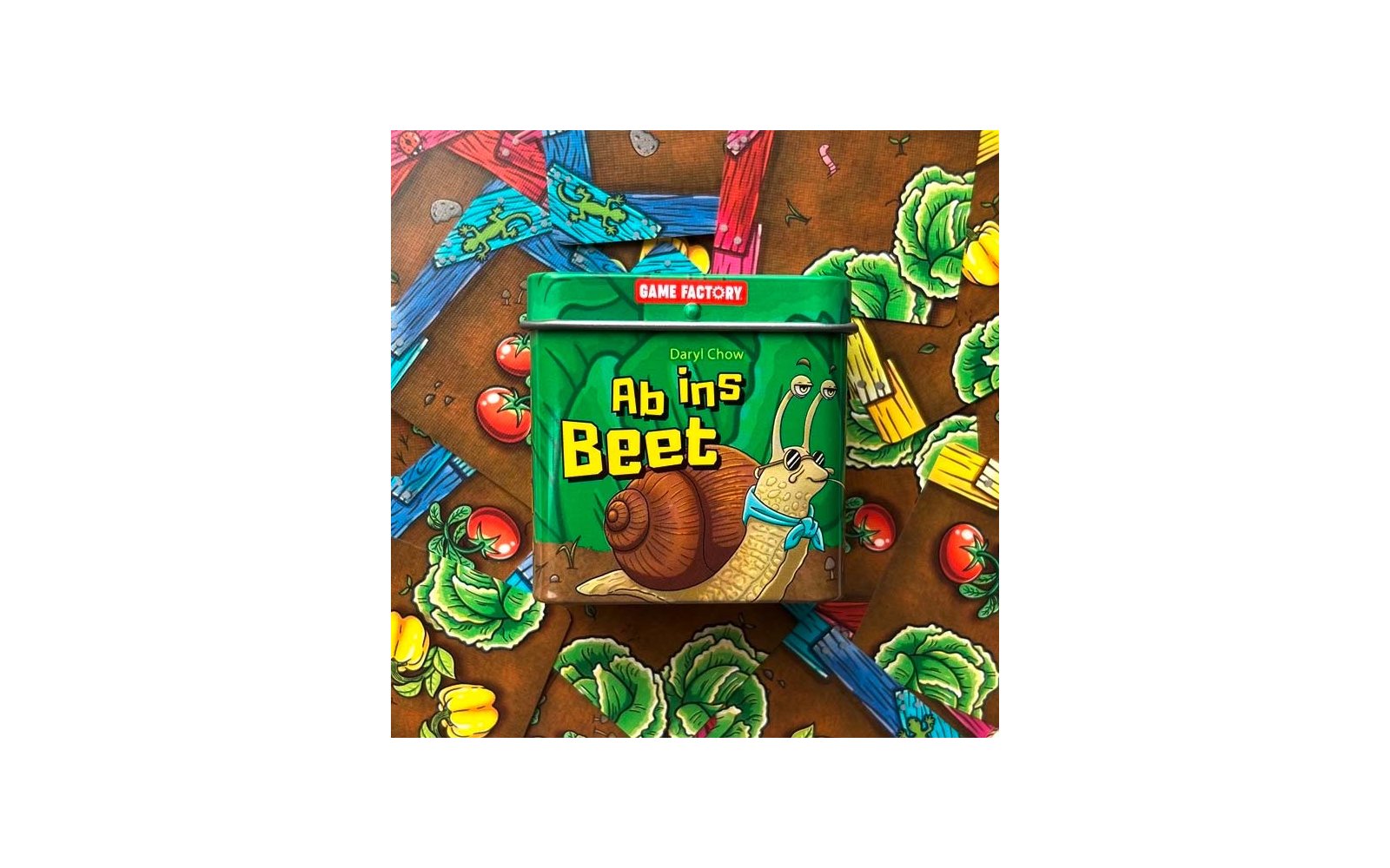 Product afbeelding Game Factory Ab ins Beet Kartenspiel f&uuml;r 2-5 Spieler ab 8 Jahren 1