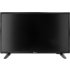 Black flat screen TV with two stands