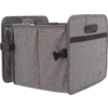 Graue Auto-Organizer-Tasche mit mehreren Fächern