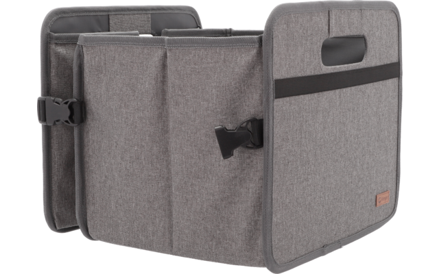 Graue Auto-Organizer-Tasche mit mehreren Fächern