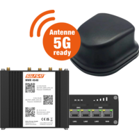 Routeur Wi-Fi 4G Cat 6 MWR 4540 avec antenne 5G incluse jusqu'&agrave; 300 Mbps noir Selfsat