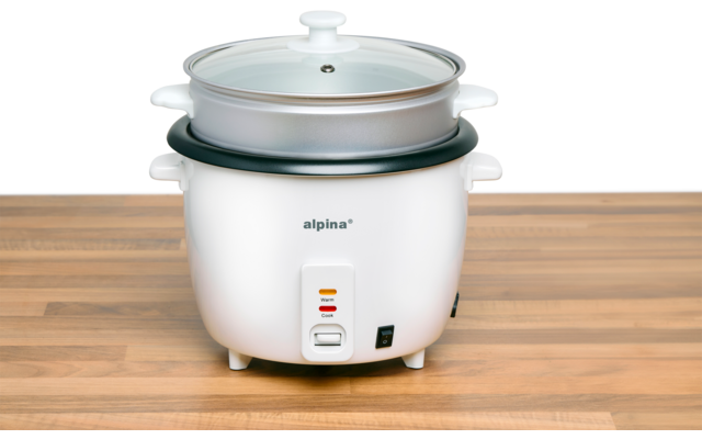 Produktbild Alpina Reiskocher 1,8 Liter 700 W mit Dampfkorb 1