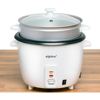 Alpina Reiskocher 1,8 Liter 700 W mit Dampfkorb