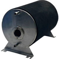 Pundmann Inox TT2 R&eacute;servoir d'eau de chauffage en acier inoxydable 6 litres adapt&eacute; au chauffe-eau Truma TT2