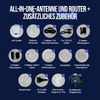 Kleines Produktbild Falcon 4G Combo Deluxe V3 LTE Outdoor-Internetantenne mit 150 Mbit/s Highspeed und 360° Empfang 1