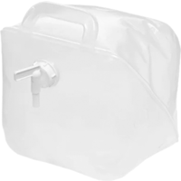 Vouwbus 20 liter voedselveilig, transparant