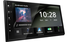 Kenwood DMX553DABS Moniceiver avec CarPlay et Android Auto support / écran tactile / radio numérique / mains libres 6,8 pouces