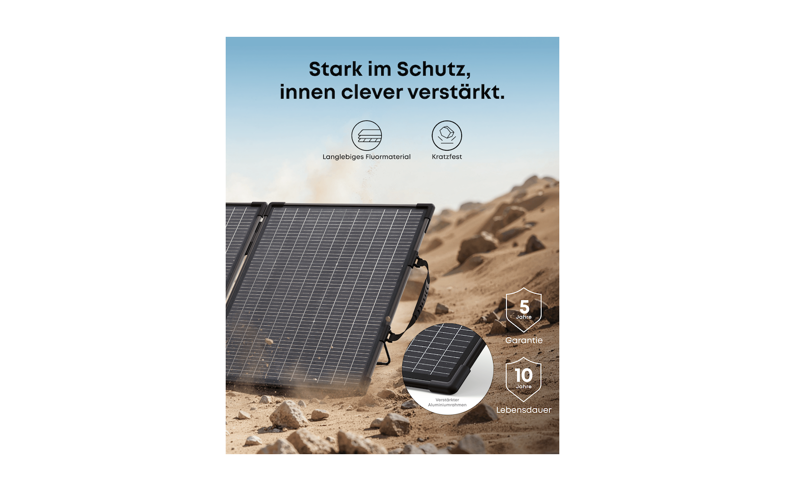 Produktbild Anker Solix PS Serie Solarpanel faltbar mit beidseitiger Energiegewinnung 1