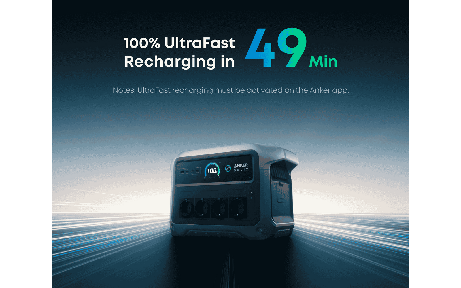 Produktbild Anker Solix C1000 Gen 2 Powerstation 1024 Wh 2000 W mit 600 W Solareingang 1