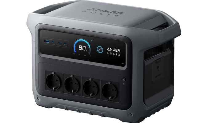 Product afbeelding Anker Solix C1000 Gen 2 Powerstation 1024 Wh 2000 W mit 600 W Solareingang 1
