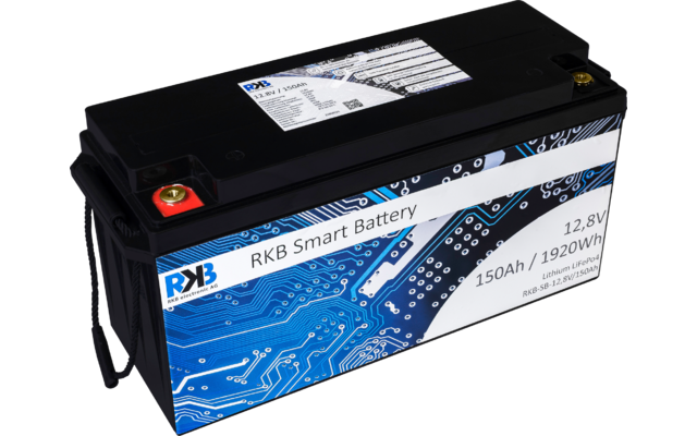RKB Smart Battery LiFePo4 Lithium-Batterie 12 V - Fritz Berger Campingbedarf