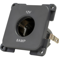 HABA Steckdose f&uuml;r Wohnwagen C-Line 12 V anthrazit