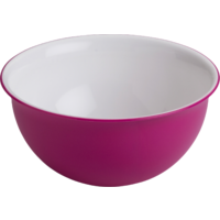Omada Frühstücksschüssel 13,5 cm 500 ml weiß fuchsia