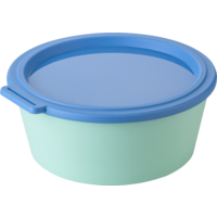 Koziol kom met deksel Nora Box 1,3 liter sweet green dark blue