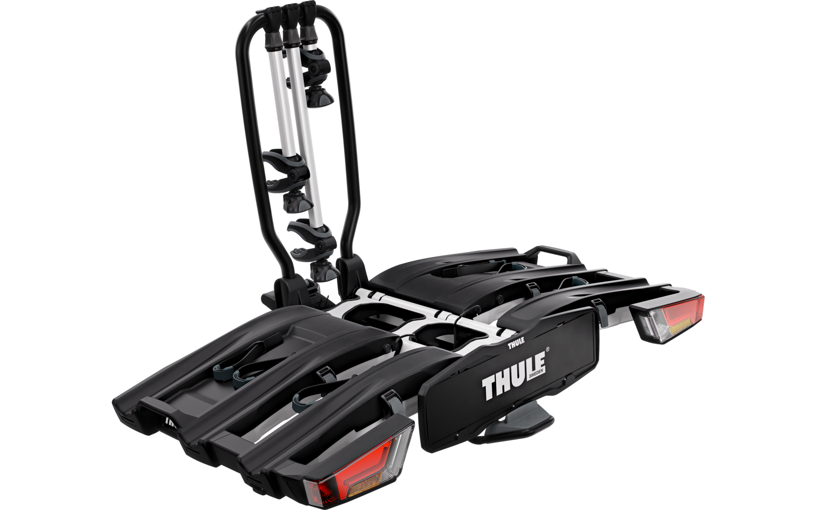 Produktbild Thule EasyFold XT F Fahrradtr&auml;ger f&uuml;r Anh&auml;ngerkupplung Fix4Bike schwarz f&uuml;r 1