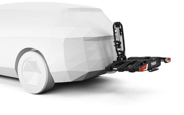 Produktbild Thule EasyFold XT F Fahrradtr&auml;ger f&uuml;r Anh&auml;ngerkupplung Fix4Bike schwarz f&uuml;r 1