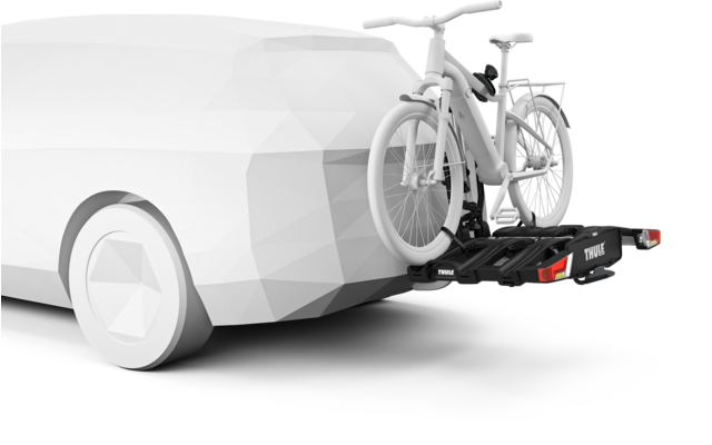 Produktbild Thule EasyFold XT F Fahrradtr&auml;ger f&uuml;r Anh&auml;ngerkupplung Fix4Bike schwarz f&uuml;r 1