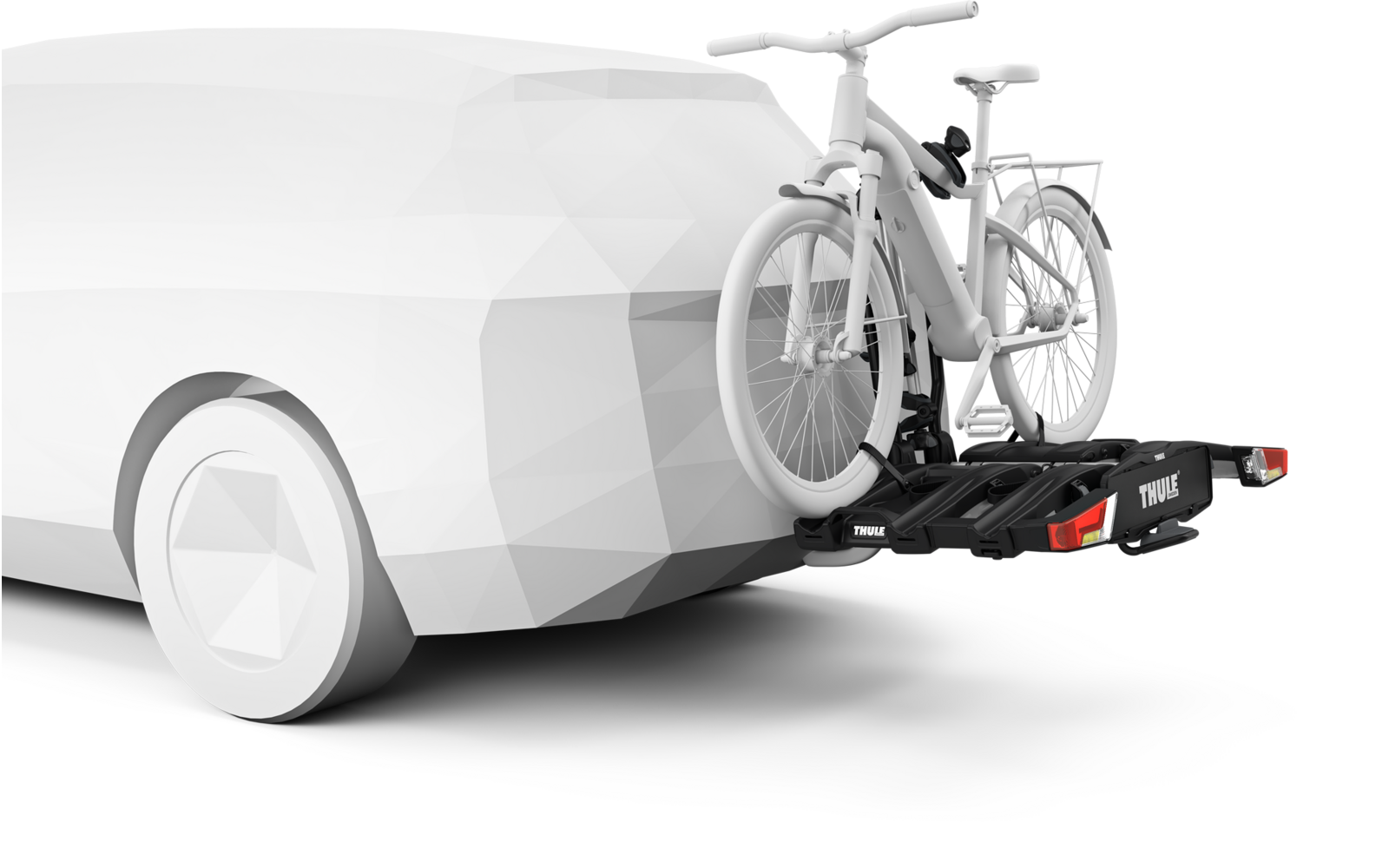 Produktbild Thule EasyFold XT F Fahrradtr&auml;ger f&uuml;r Anh&auml;ngerkupplung Fix4Bike schwarz f&uuml;r 1