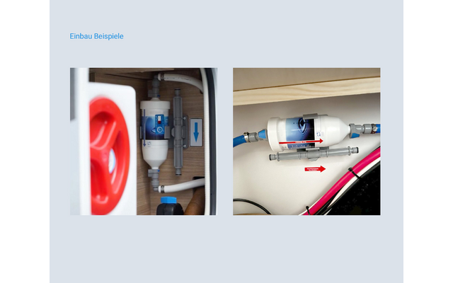 Produktbild bluuwater CR08 Einbauset 10 mm Wasserfilter 90Grad Winkel oder gerade 1