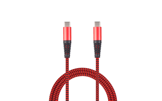 2GO Cable de datos USB Tipo-C 100 cm Rojo