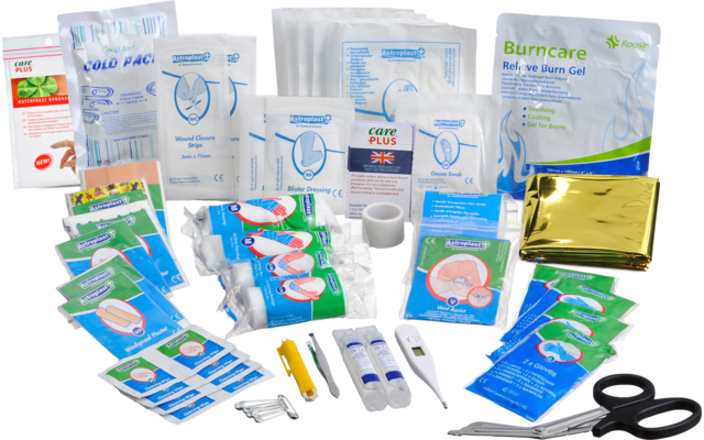 Care Plus First Aid Kit Family Erste Hilfe Set 89 teilig