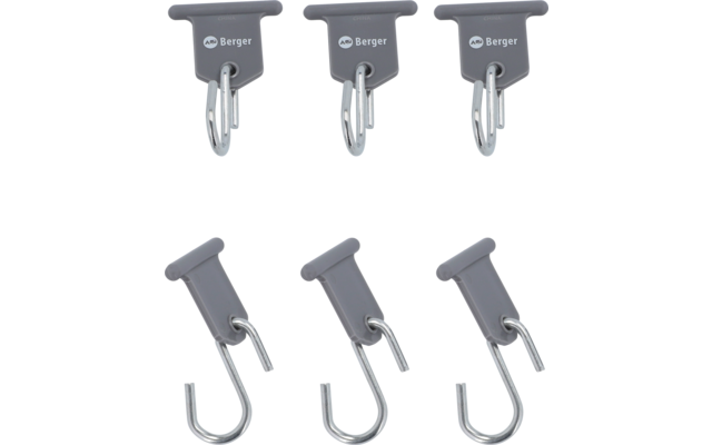 Immagine del prodotto Berger Markisenhaken grau, 6er-Pack 1