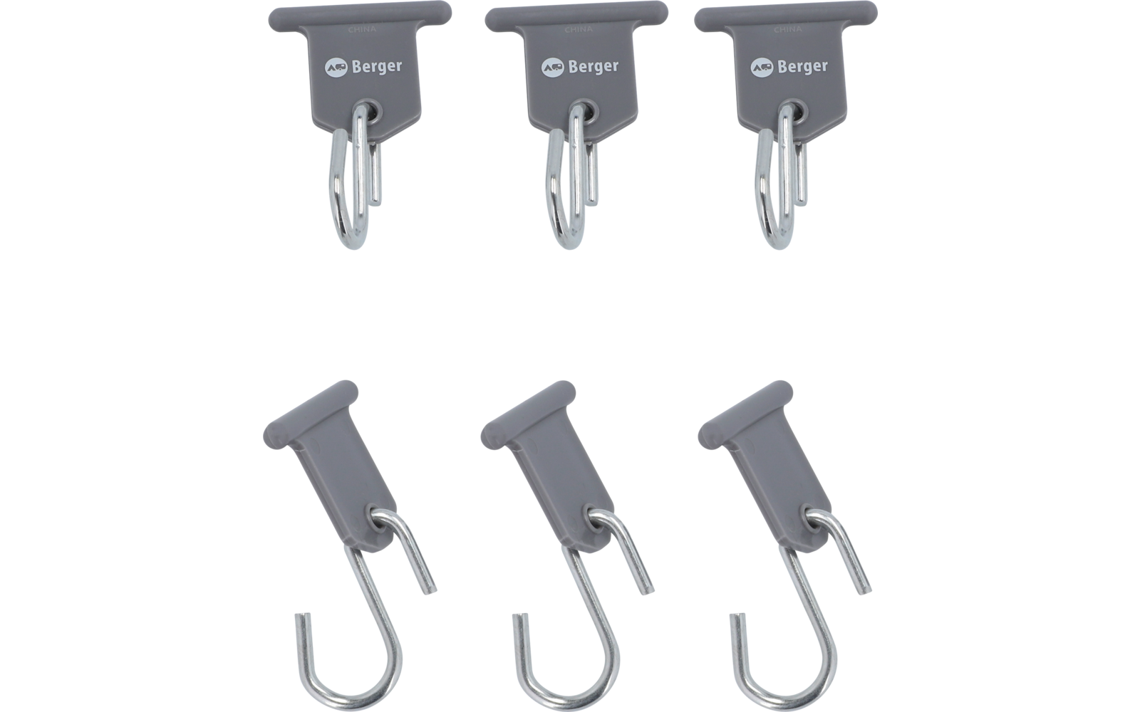 Immagine del prodotto Berger Markisenhaken grau, 6er-Pack 1