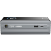 Silbernes externes DVD-Laufwerk mit USB-Anschluss