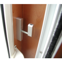 Jeu de 4 verrous de porte avant pour Mercedes Sprinter Transporter + portes lat&eacute;rales et arri&egrave;re, r&eacute;sistance 3 tonnes IMC Creations