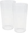 Berger Stripes Acryl Trinkglas-Set 2-tlg. 560 ml