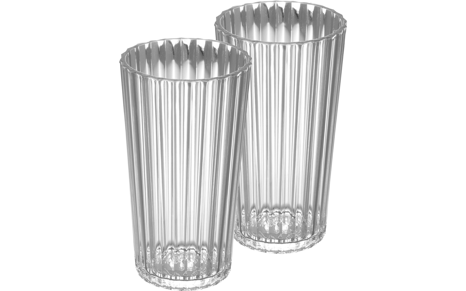Produktbild Berger Stripes Acryl Trinkgl&auml;ser 410 / 560 ml (2er Set) 1