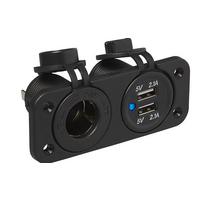 ProPlus Einbau Kit - Doppelsteckdose und USB