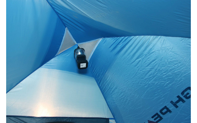 High Peak Beaver 3 freestanding single roof dome tent 3 people blue / gray