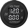 Medidor de voltios y amperios Pro Plus 6-30 voltios y 0-10 amperios