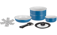 Brunner Carezza Spacemaster Vacublock cookware set with ceramic coating