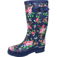 Bockstiegel Julia Damen Gummistiefel dunkelblau multi 