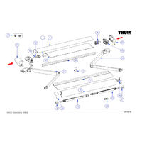 Thule Endkappe (links+rechts) passend zu Omnistor 6502/6900